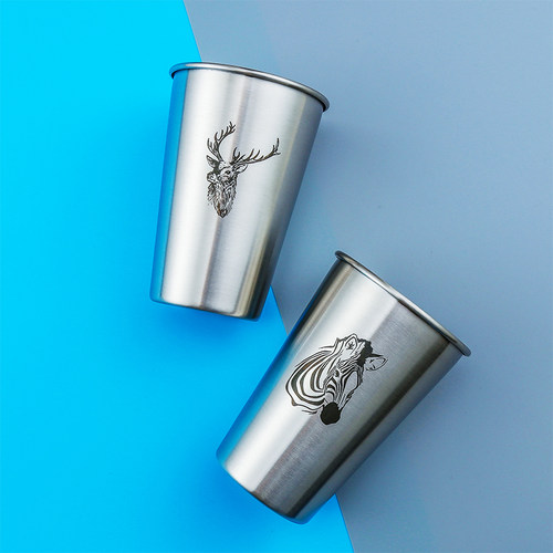 北欧不锈钢洗漱杯简约创意刷牙