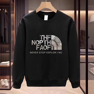 捡漏折扣大牌清仓专柜撤回卫衣男女秋冬季 潮牌宽松圆领加绒上衣服