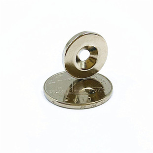 强磁圆形带孔强力吸铁石机柜家俱门吸磁钢超强磁铁18*3-4/18*5-5