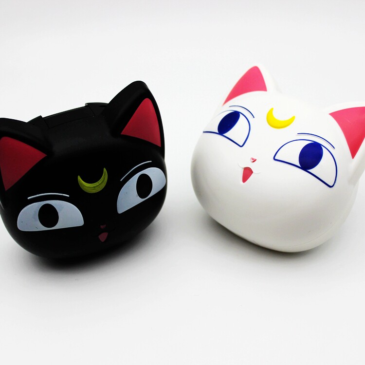 拍1发2 隐形眼镜伴侣盒卡通美瞳护理盒双联盒可爱露娜猫包邮|ruв категории ZIPPO/швейцарский армейский нож/очки, очки оборудование, уход агент, контактные линзы партнера коробка - от Buy2taobao.com для оказания профессиональной услуги покупки агента Taobao