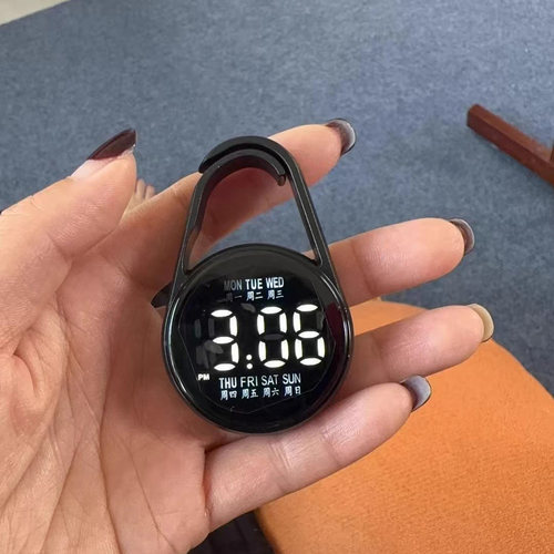 学生LED便捷迷你防水电子挂表