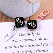 四叶草小挂表随身电子表学生初中生男女考试迷你防水怀表超小挂件