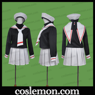 coslemon魔卡少女樱/百变小樱 友枝小学校 女子冬季制服cos服全套