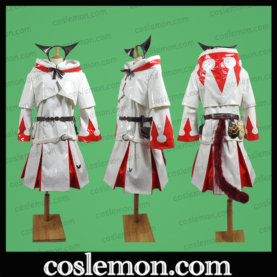 coslemon最终幻想14 FF14学者白魔道士 cos服全套cosplay男女服装