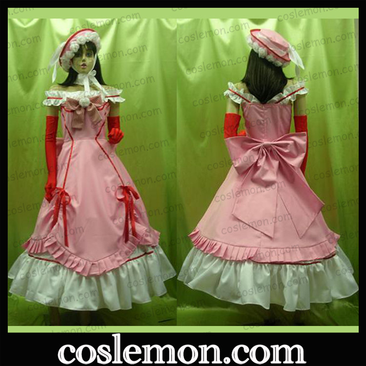 coslemon黑执事 夏尔女装礼服 红色 04 cos服全套cosplay男女服装