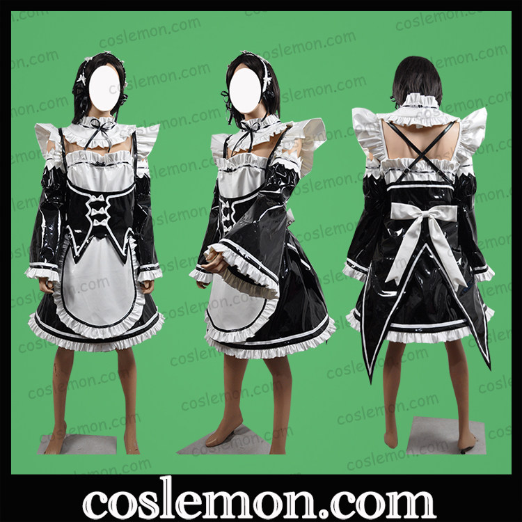 coslemon Re:从零开始的异世界生活雷姆拉姆双胞胎女仆cos服全套