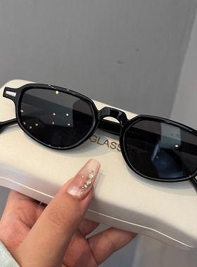 2025新款黑色韩版太阳镜