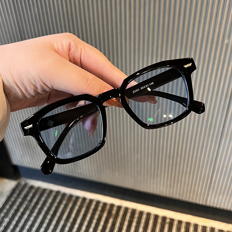 网红同款复古防晒太阳眼镜韩版女显脸小百搭墨镜潮男时尚个性眼镜