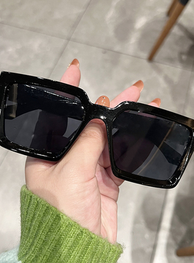 宽边大方框欧美男女潮流眼镜