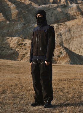 RL | REINDEE LUSION 户外全能3L硬壳防雨立领风帽冲锋衣外套