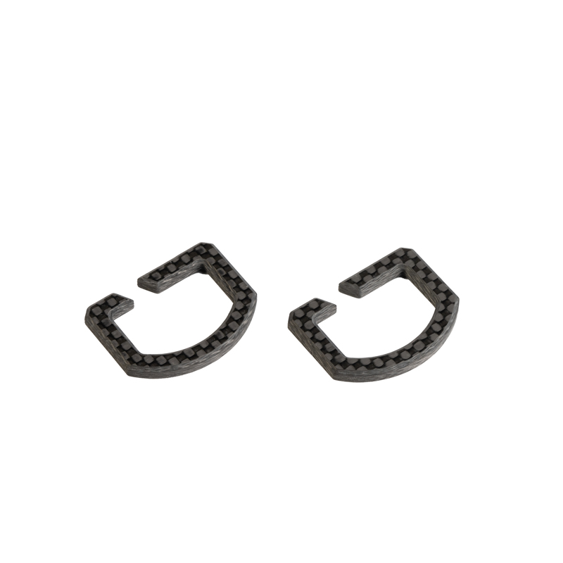 Hexard D01C CNC特殊订制全立体织纹3K碳纤维D扣