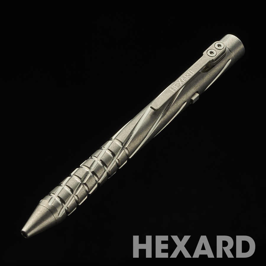 HEXRAD 刺针战术笔 EDC 机能 DLC TIN 钛合金 金属笔