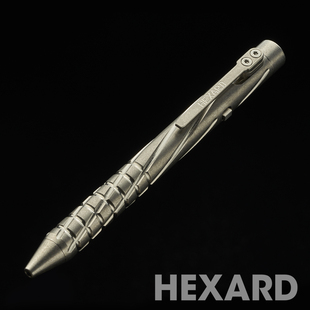 机能 EDC 刺针战术笔 金属笔 TIN 钛合金 DLC HEXRAD