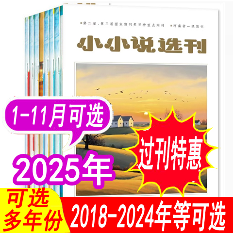 小小说选刊杂志2025年2024年可选