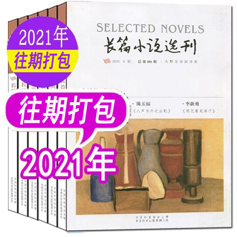 【5本】长篇小说选刊2021年