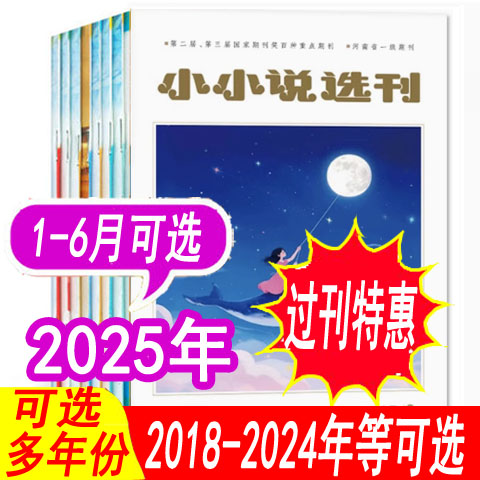 小小说选刊杂志2025年2024年可选