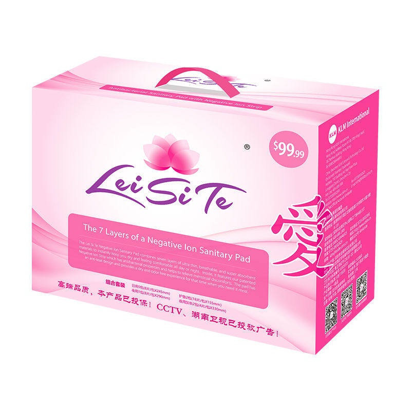 蕾丝特正品卫生巾负离子超薄透气棉柔亲肤姨妈巾暖宫护垫