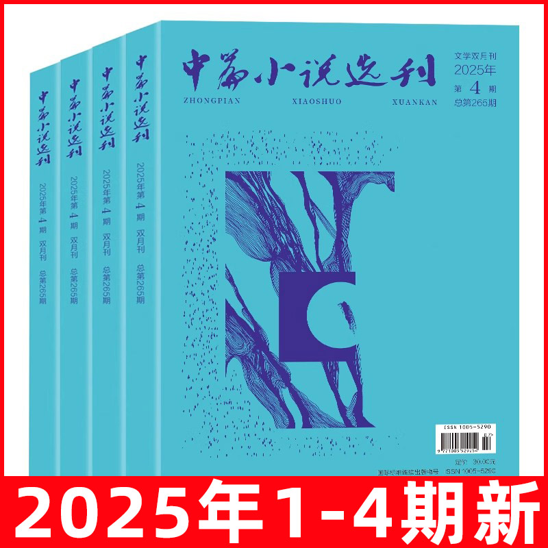 中篇小说选刊2025年1-8月1-4期新