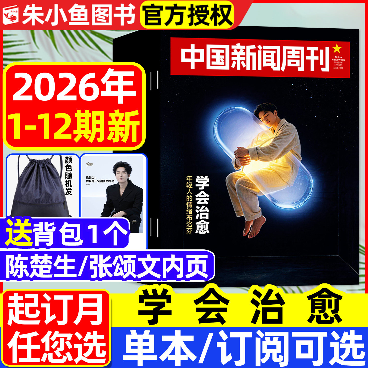 【AI风暴】中国新闻周刊杂志2025年12月45/46期【2026全年/半年订阅】壁画之魂AI正版财经资讯南风窗看天下三联生活周刊过刊