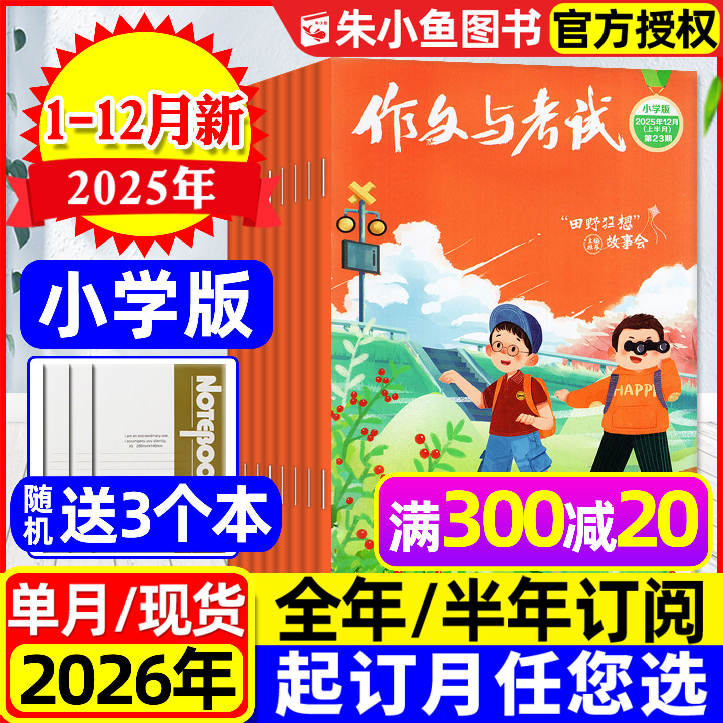作文与考试小学25年1-12月/2026