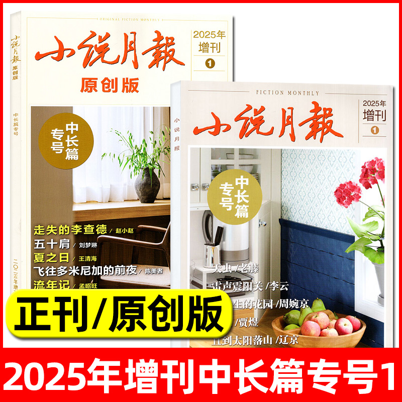 小说月报2025年增刊中长篇专号1