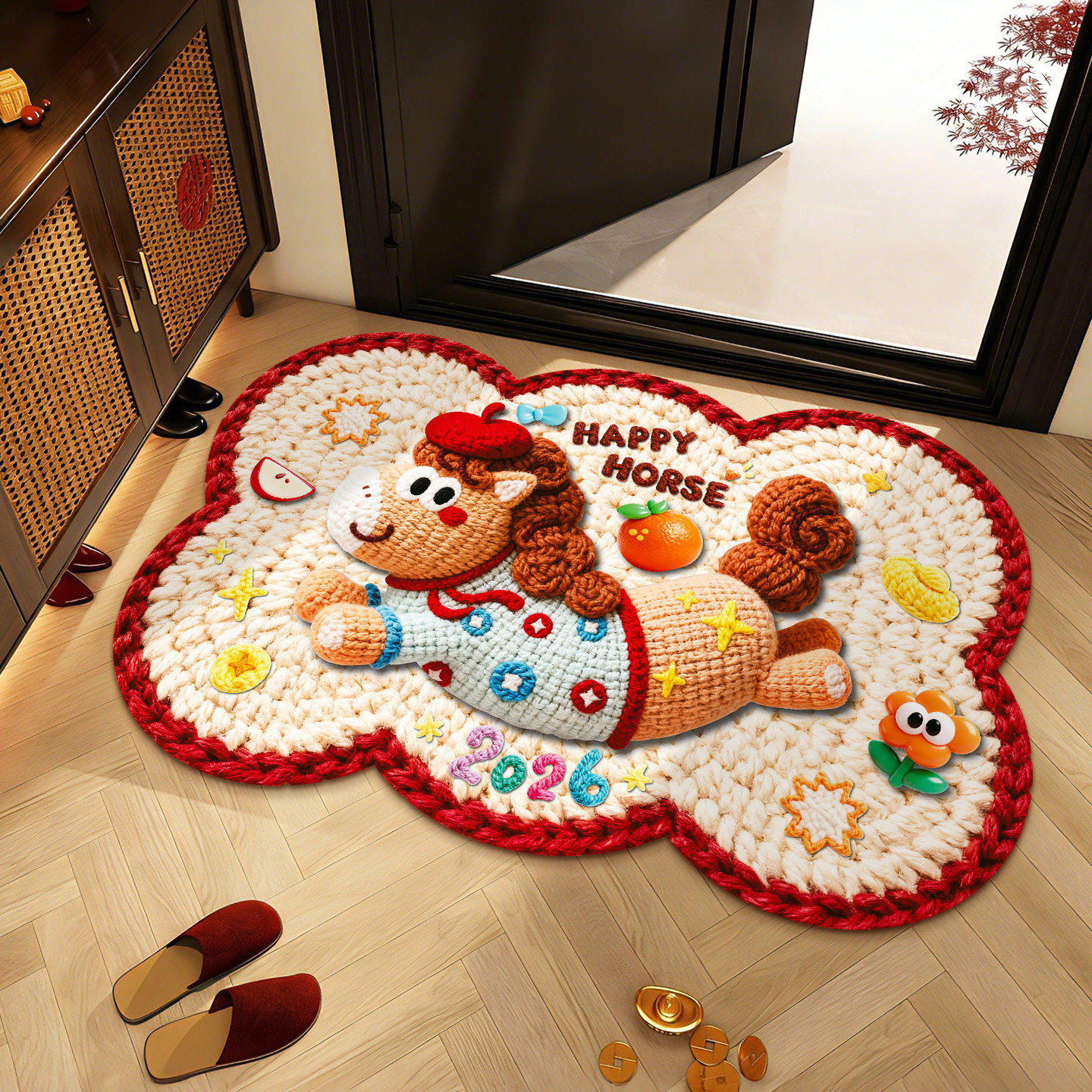 2026新年乔迁入户门口地垫浴室客厅厨房卫生间进门家用垫防滑吸水,居家布艺,入户地垫,淘宝优惠券,粉丝福利购,淘宝优惠卷