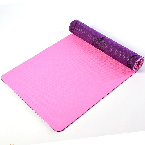 Коврик для йоги подходит для мужчин и женщин, спортивные стельки для домашнего использования для спортзала, беззвучный большой нескользящий ковер