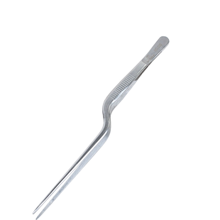 海川崎 S型 镊子 不锈钢枪状镊子 组培镊子 水草镊 多肉植物夹子