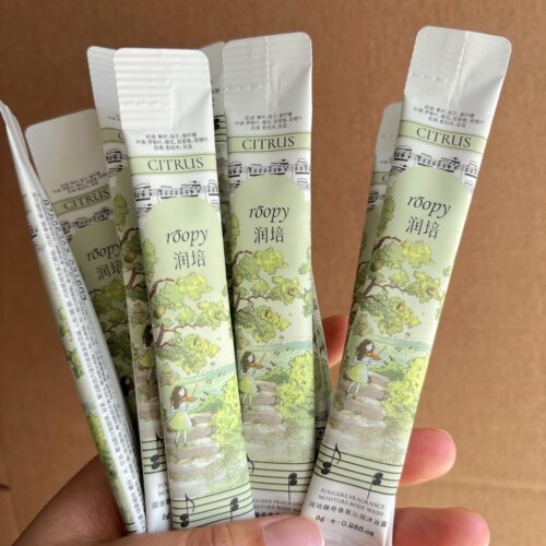 清新柑橘调~润培香氛沐浴露8g*10包小袋试用装体验旅行装花果香