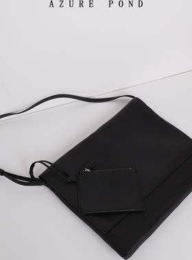 TR新款nan shoulder信封包鹿纹真皮单肩斜挎包