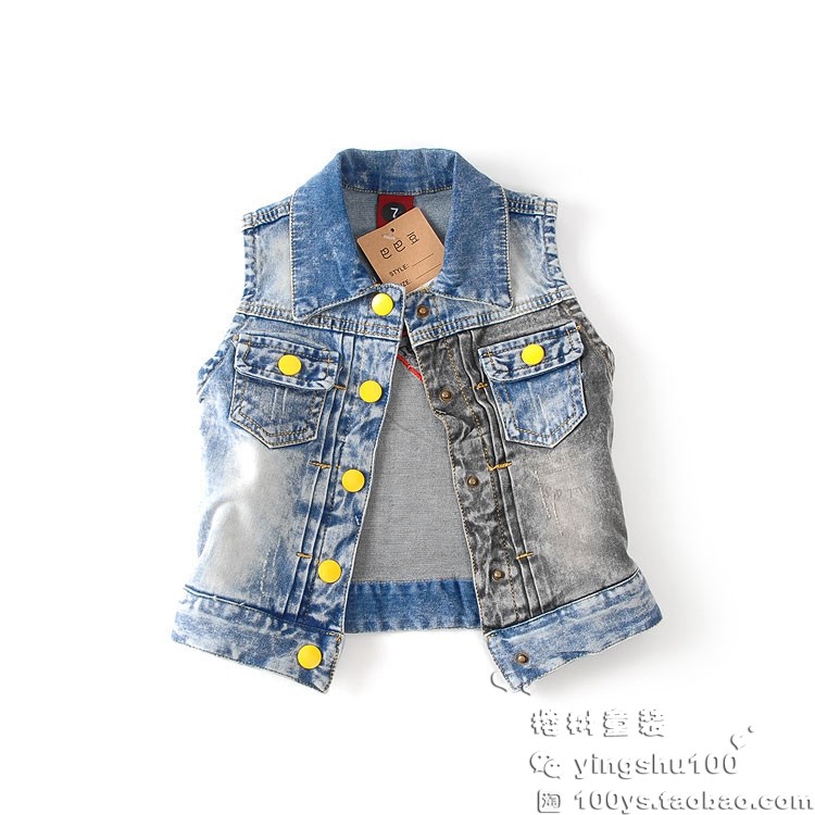 Gilet enfant en toile - Ref 2068105 Image 3