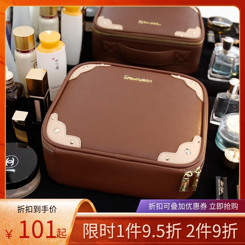 朗颜2020新款化妆包女便携网红ins风 超火同款大容量韩国简约复古|ruв категории получать отделка, семьи, хранения приборов, сумка, косметичку - от Buy2taobao.com для оказания профессиональной услуги покупки агента Taobao