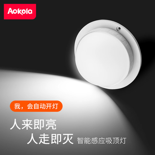 智能感应吸顶灯自动感应开灯