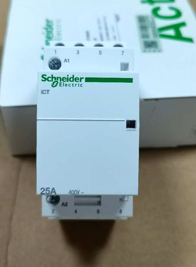 施耐德电气 标准型接触器 iCT 4NO AC220V~240V 25A A9C20834 4极