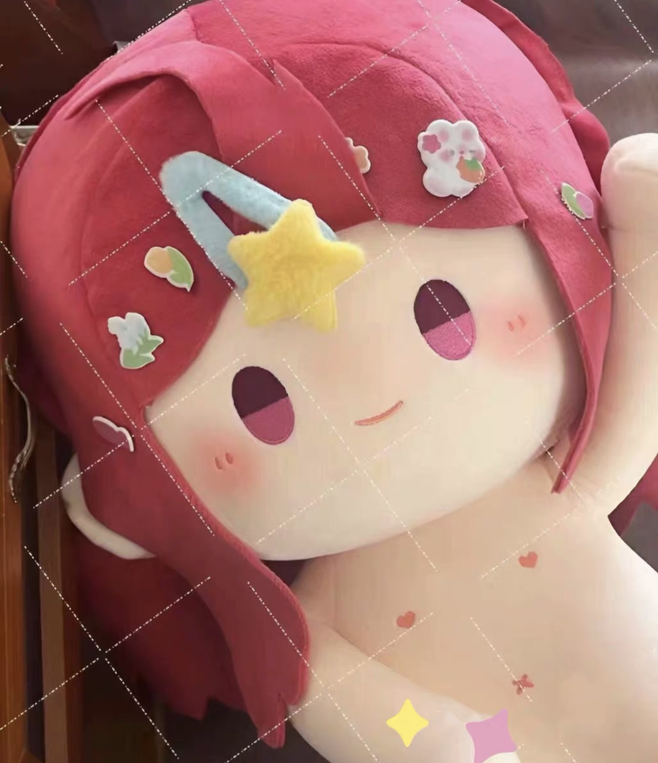 原创动漫周边同人蓝色监狱千切豹马属性40CM裸娃可换装玩偶送礼