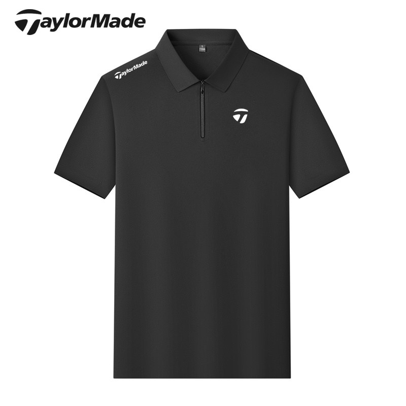 Taylormade泰勒梅高尔夫夏季男装无痕速干短袖polo衫运动休闲t恤