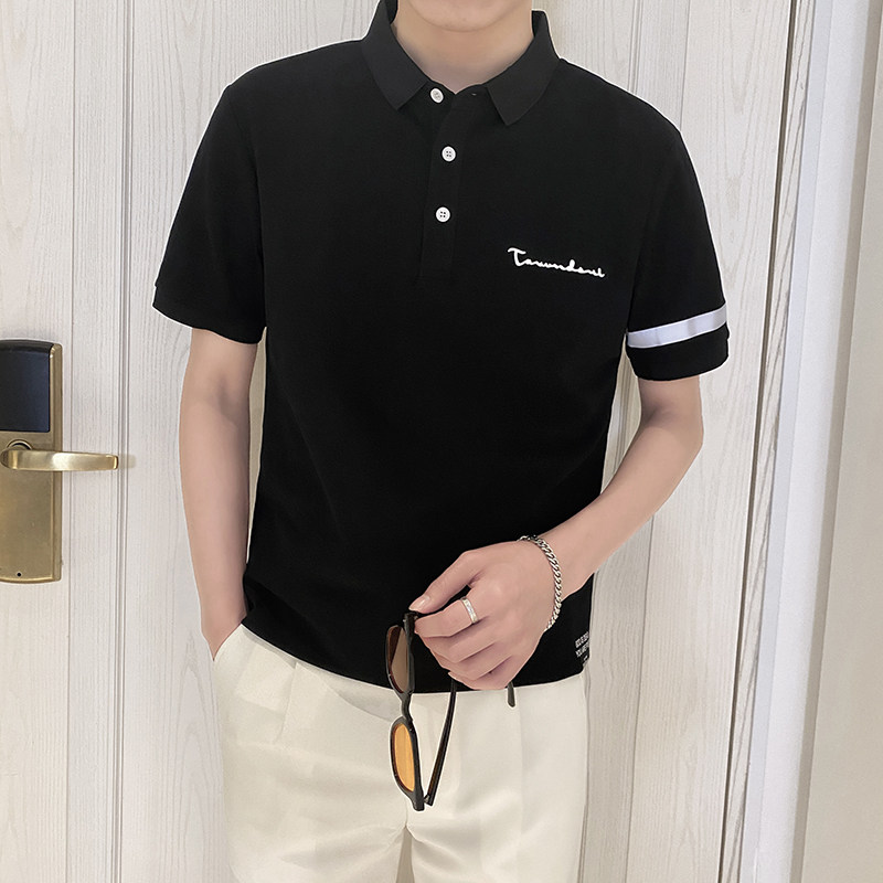 PL1157-P58控78时尚休闲保罗衫男士韩版短袖POLO衫ins潮T恤上衣夏，男装Polo衫，星座1101-1