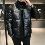 MY8900P135控175冬季男士皮外套潮简约保暖棉衣皮棉袄男上衣，男装棉衣，星座1101-1