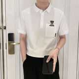 PL1135-P58控782025春夏新款韩版POLO衫男士短袖翻领T恤保罗衫，男装T恤，星座1101-1