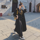 高级感超好看中长款风衣外套女春秋2025年新款英伦风气质欧货大衣，女装毛呢外套，浙宝217