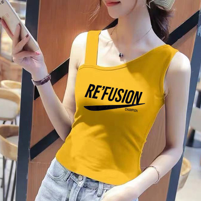 吊带背心女夏季可外穿内搭修身打底衫设计感小众女士性感无袖上衣