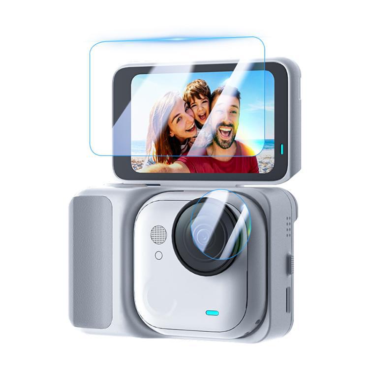 适用影石Insta360 GO Ultra相机钢化膜镜头膜高透明玻璃贴膜配件图片