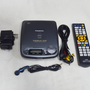 2手纯日产松下VCD CD机强大输出功率大声场HIFI发烧音vp50小台机