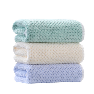 毛毛雨毛巾女家用比纯棉全棉吸水柔软速干不掉毛洗脸干发擦头巾男