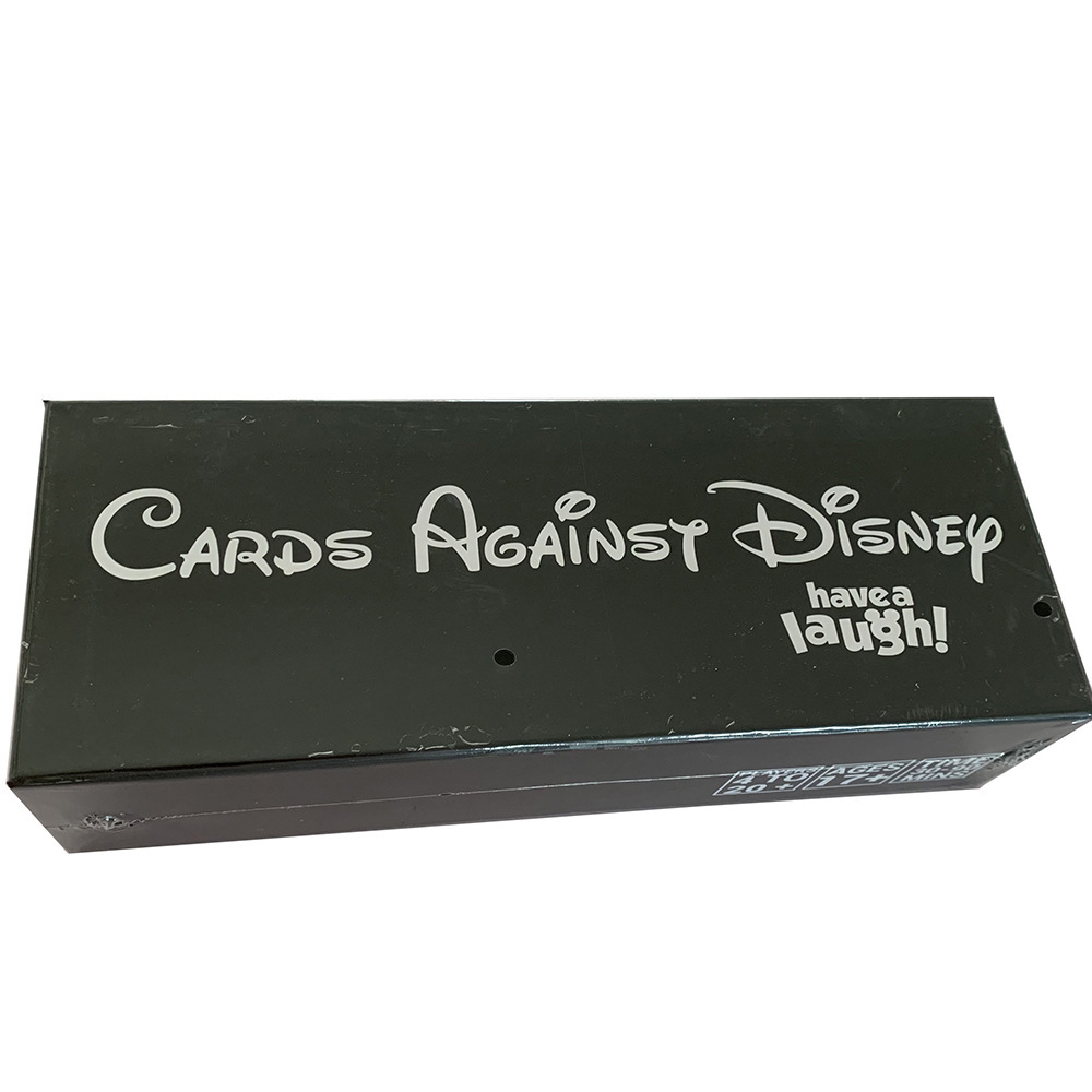 厂家直销跨境热卖Cards Against Disney game  black桌游卡牌棋牌