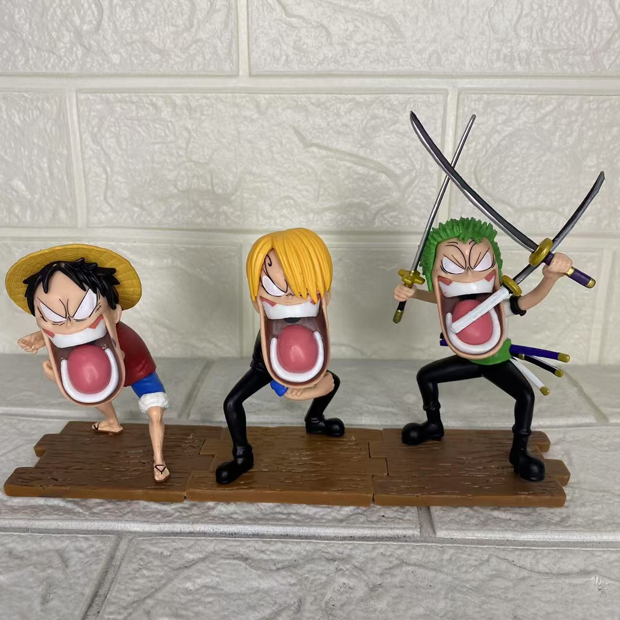 海贼王饥饿索隆路船长动漫模型车载桌面手办摆件天内发货热卖爆款