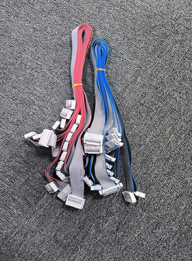 LED显示屏排线16P成品FC灰色连接数据线16针走字屏传输长度可定制