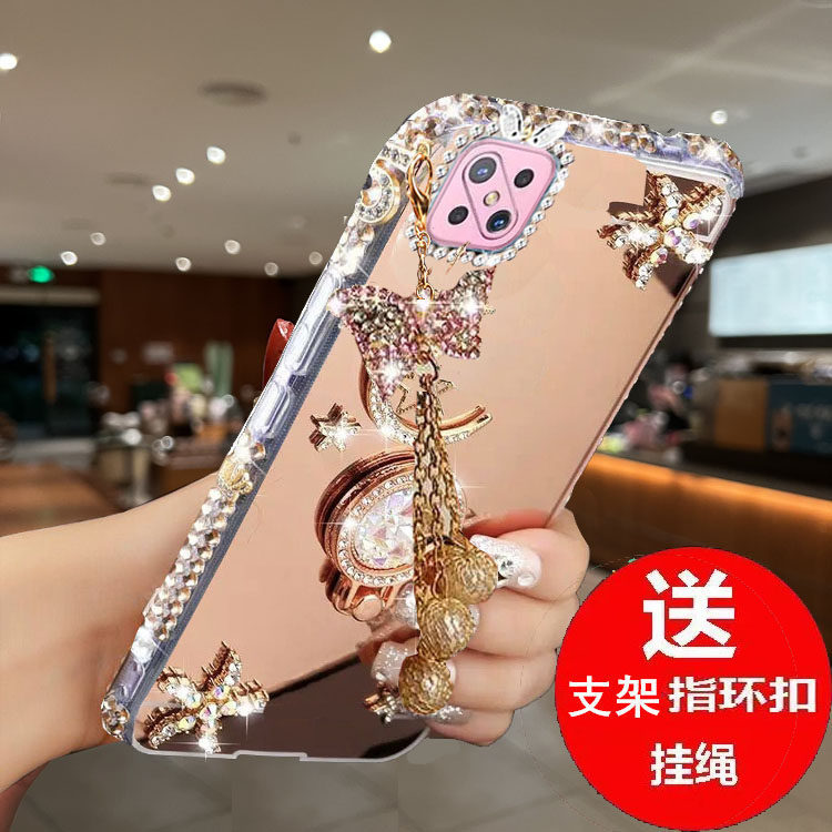适用于oppoA92s手机壳oppo硅胶软壳5G版保护套a92s水钻镜头防摔oppa外壳opopa92s镜面0pp0女款opa潮PDAM10