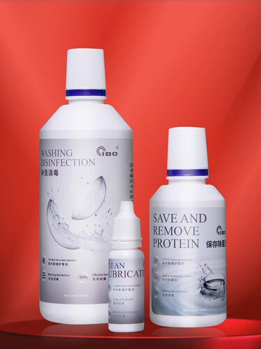 IBO冲洗保存润滑RGP角膜塑形OK接触硬镜欣*瞳麦*格护理套装通用型