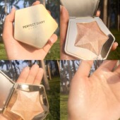 完美日记金色散粉定妆粉持久防水钻石高光脸部提亮修容盘腮红一体